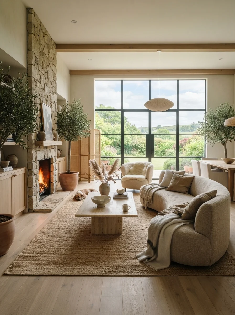 10 Organic Modern Living Room Ideas That Blend Natural Beauty With Contemporary Style You'll Love