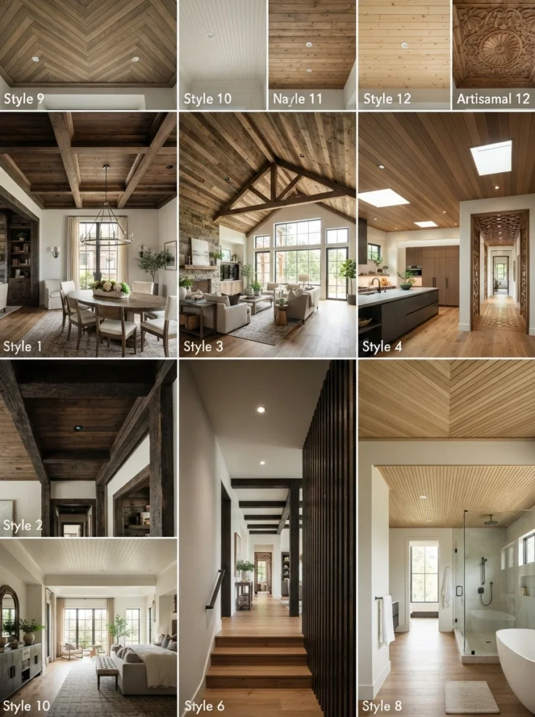 12 Wooden Ceiling Design Ideas That Add Warmth and Character to Any Room
