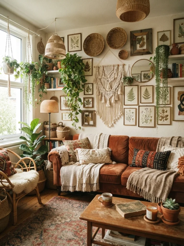 Boho Wall Decor DIY Inspiration for Adding Handmade Charm and Personality to Your Space