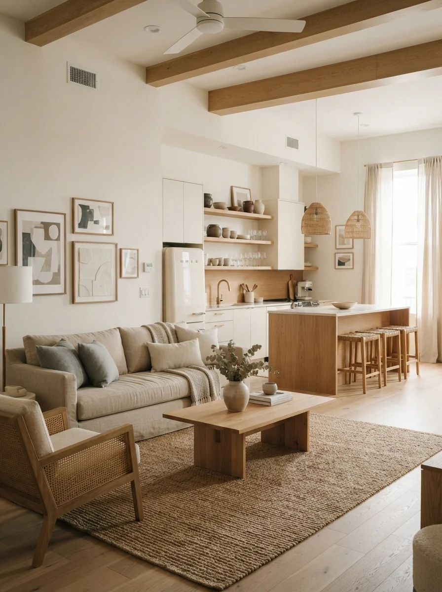 Connect Both Spaces With a Consistent Color Palette