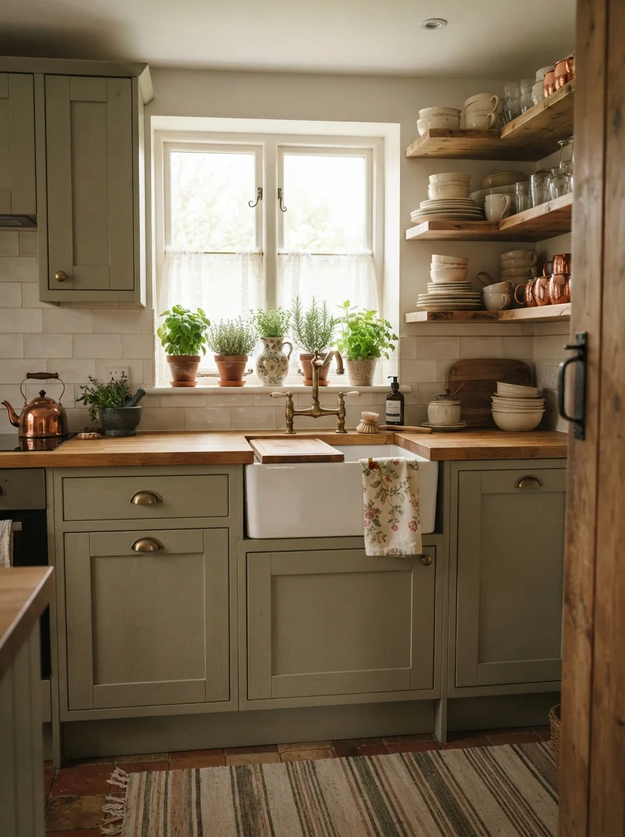 3. Cozy Cottage Kitchen Filled With Clever Charm