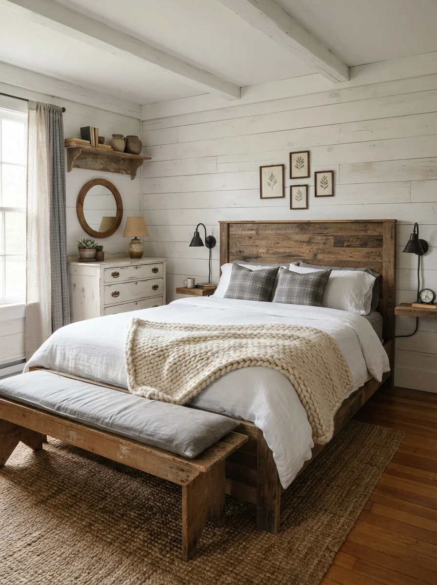 3. Cozy Rustic Farmhouse Haven