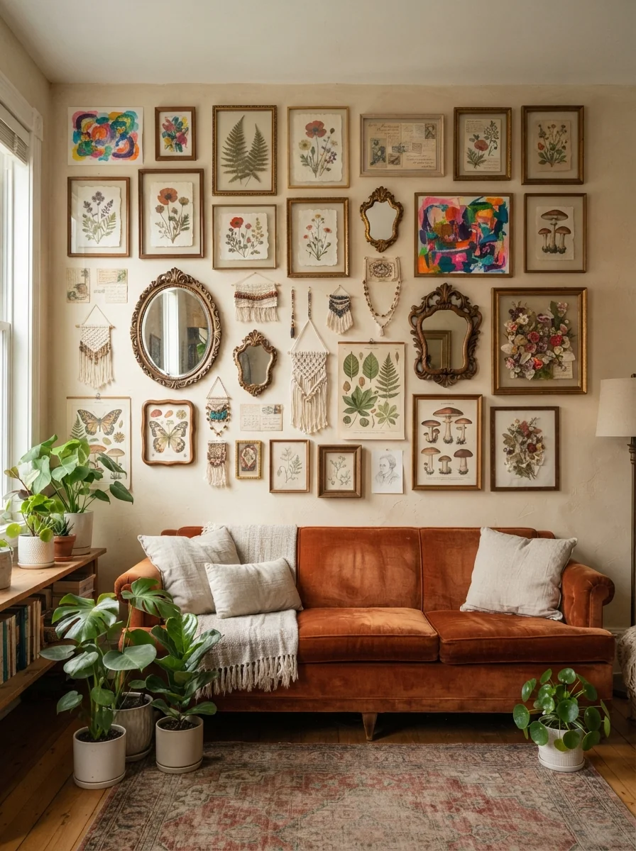 Create an Eclectic Gallery Wall