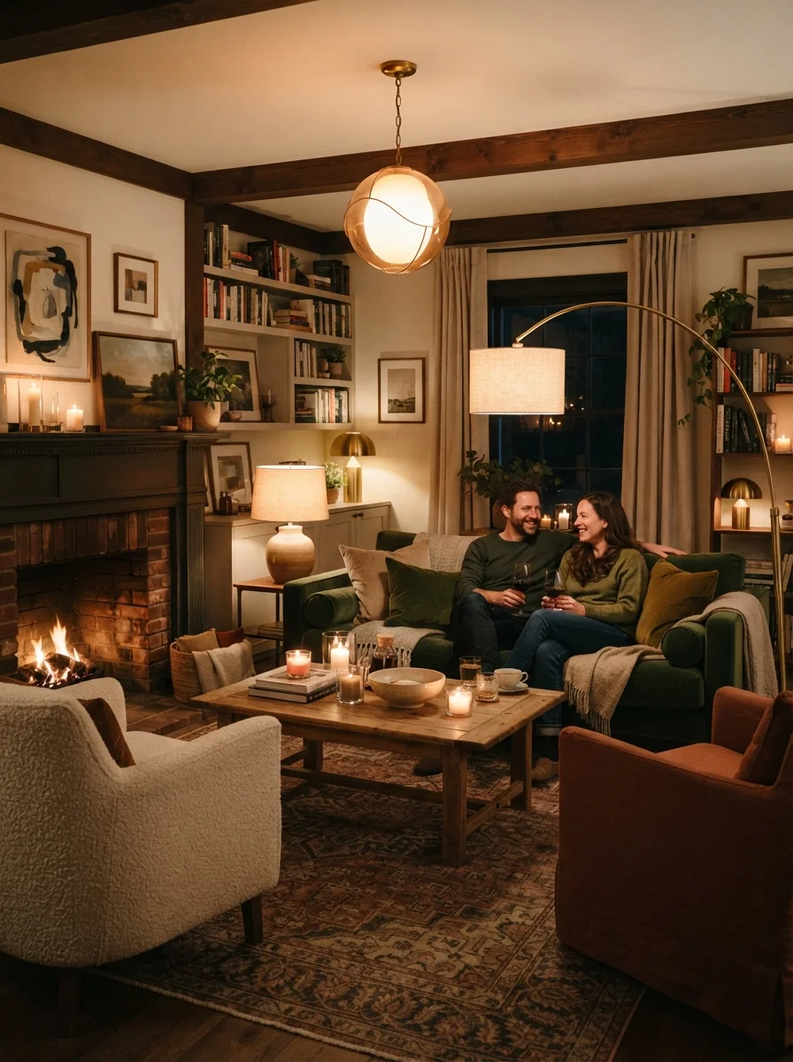Create Lighting That Feels Cozy Day and Night