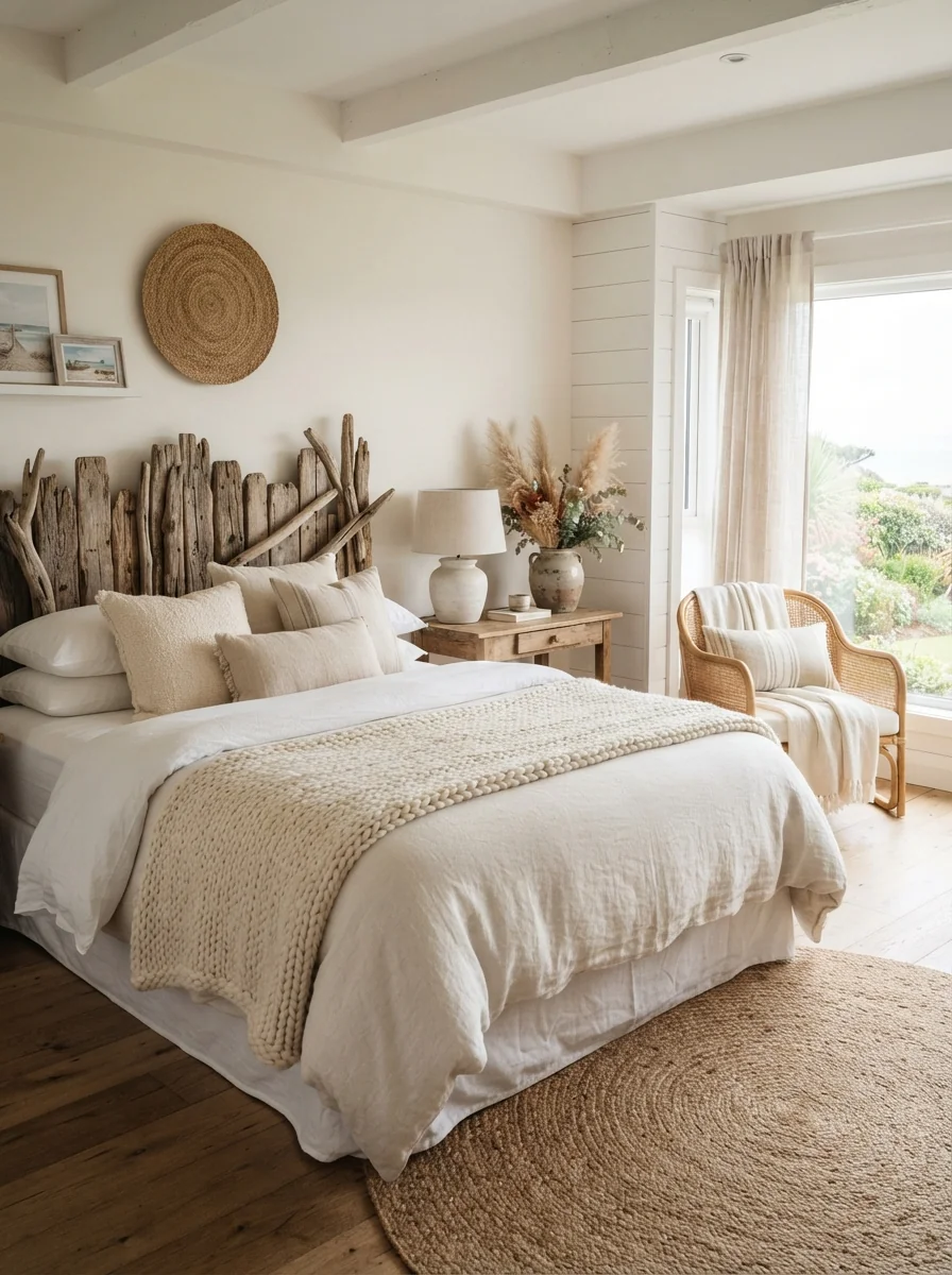 3. Driftwood And Sandy Neutrals Sanctuary