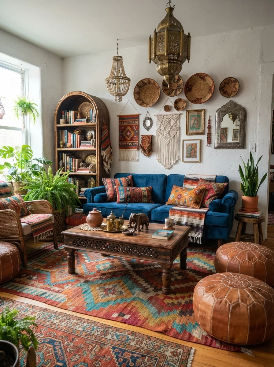 4. Global Traveler Boho Haven