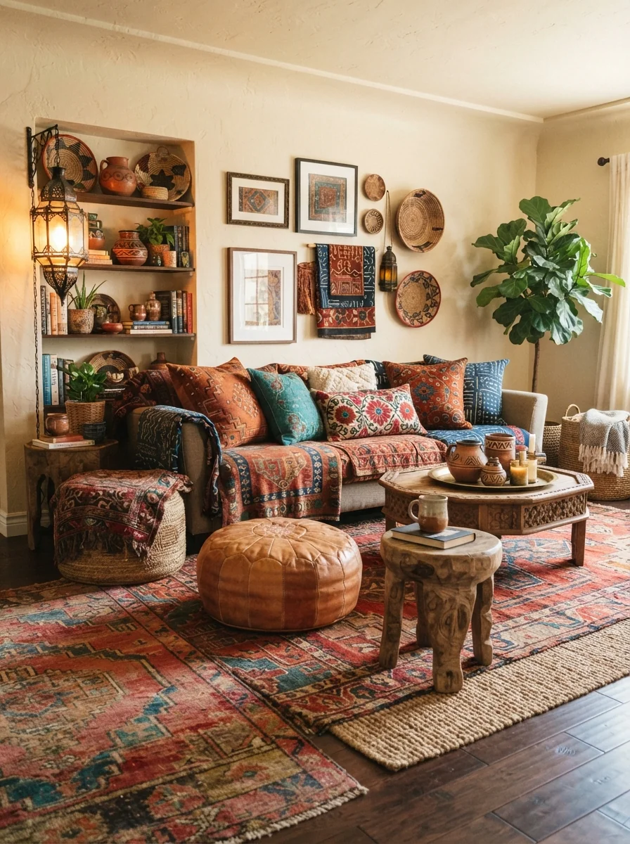4. Global Traveler Boho Lounge