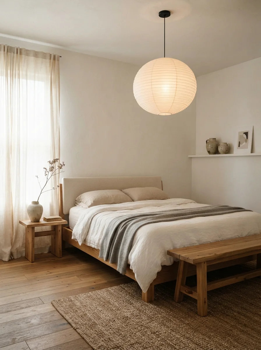 5. Japandi Bedroom That Balances Calm And Sophistication