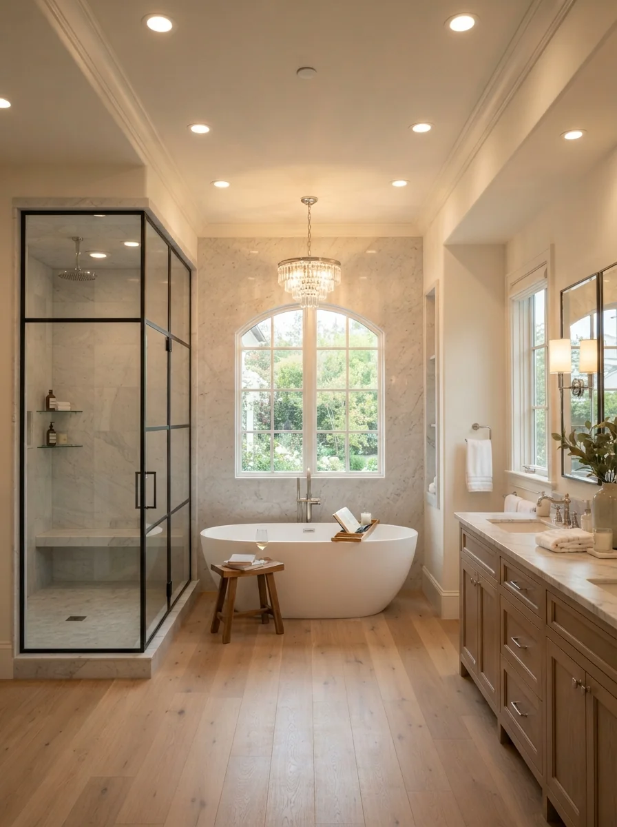 Layer Ceiling Lighting for Complete Coverage