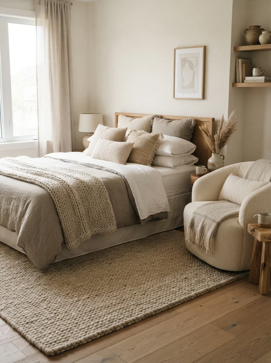 5. Layered Textured Neutral Sanctuary