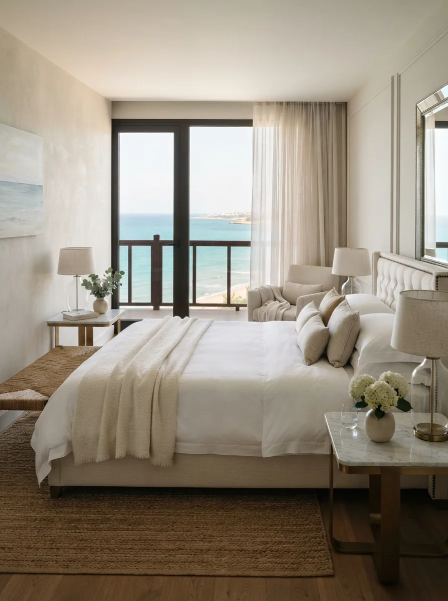 6. Luxury Coastal Hotel Suite