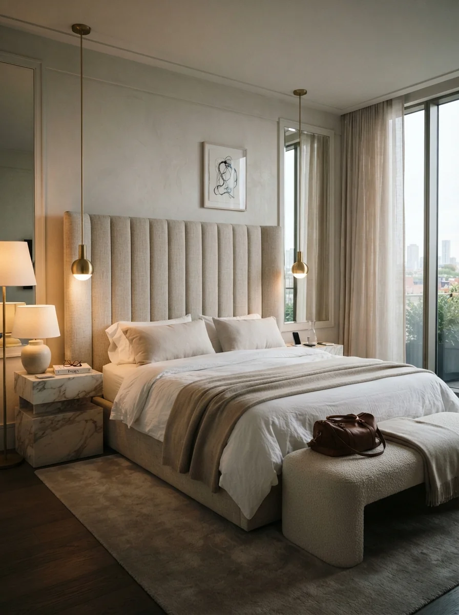 8. Luxury Hotel Inspired Minimalist Suite