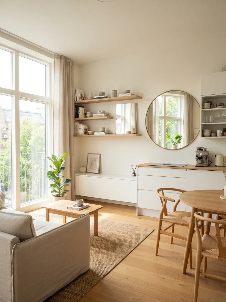 Maximize Natural Light and Smart Storage