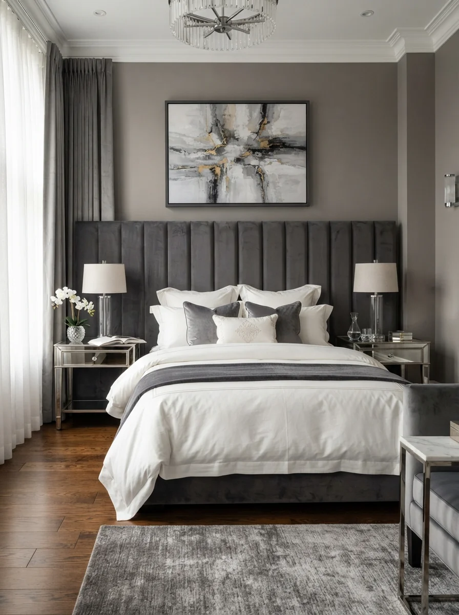 2. Modern Luxury Hotel-Inspired Suite
