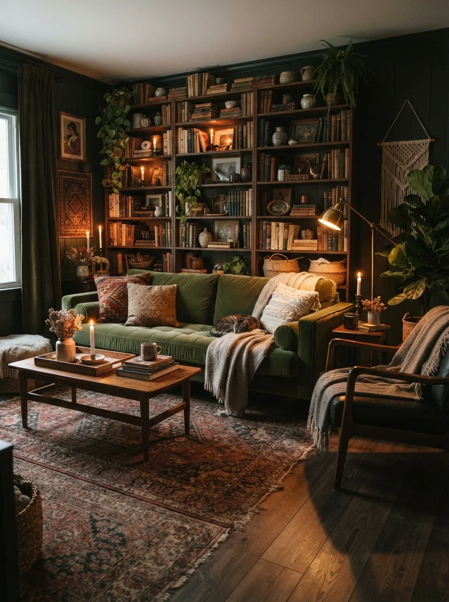 7. Moody Boho Sanctuary