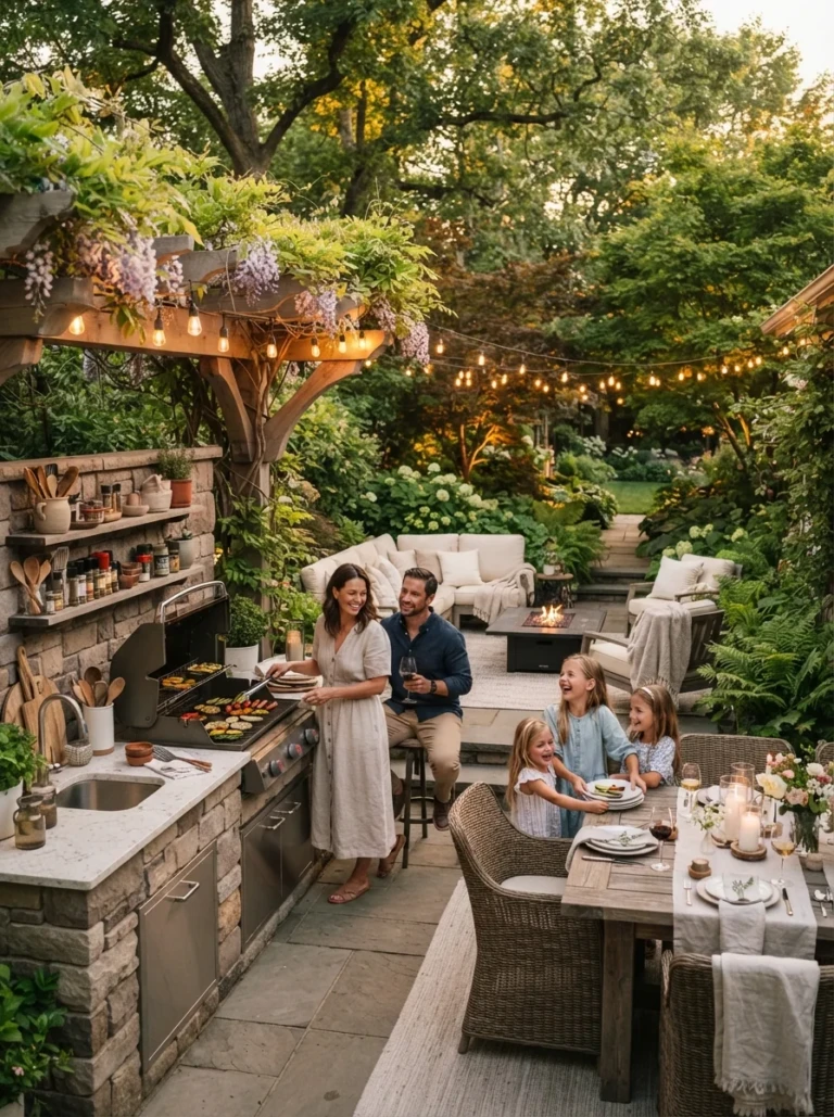 Outdoor Kitchen Design Tips for Creating a Functional and Beautiful Backyard Cooking Space Everyone Will Love