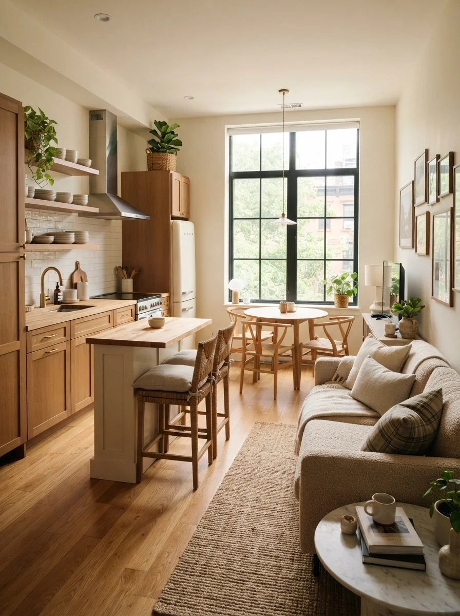 Small Open Concept Kitchen Living Room Design Tips for a Spacious and Functional Layout You'll Love