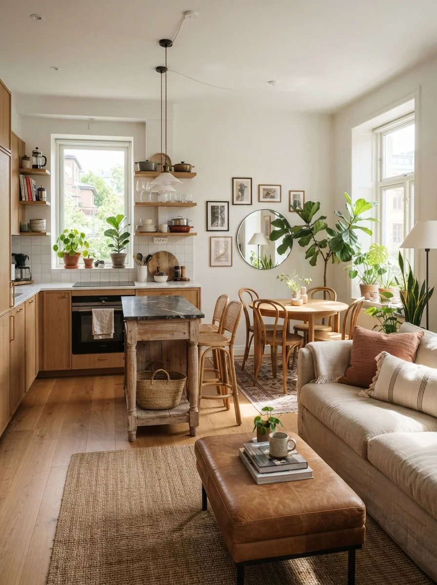 Small Open Concept Kitchen Living Room Design Tips for a Spacious and Functional Layout You'll Love