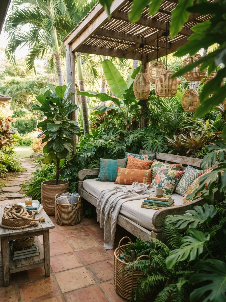 5. Tropical Resort-Inspired Paradise