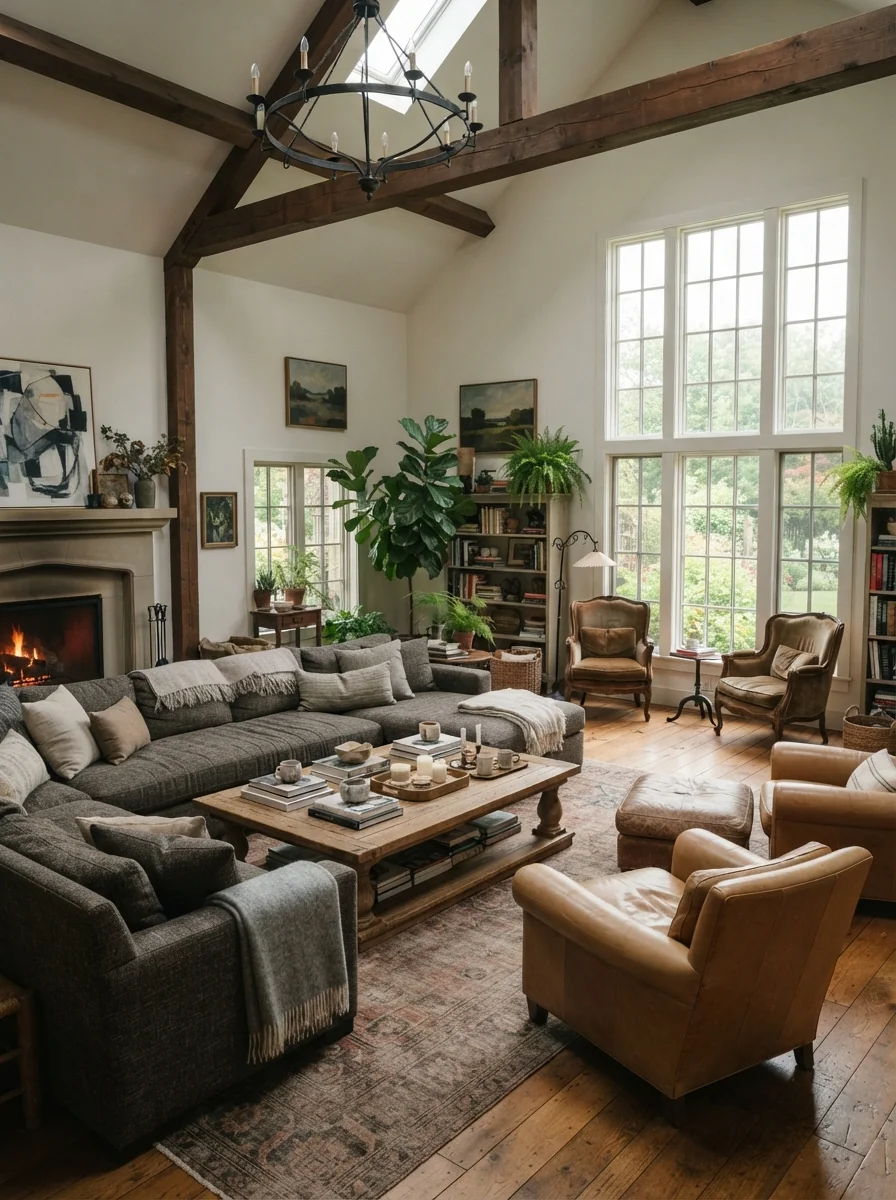 Use Larger Furniture That Fits the Scale