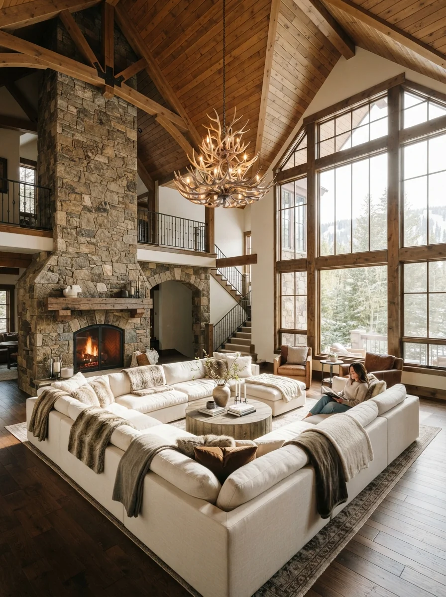 11. Vaulted Wood Ceiling Great Room