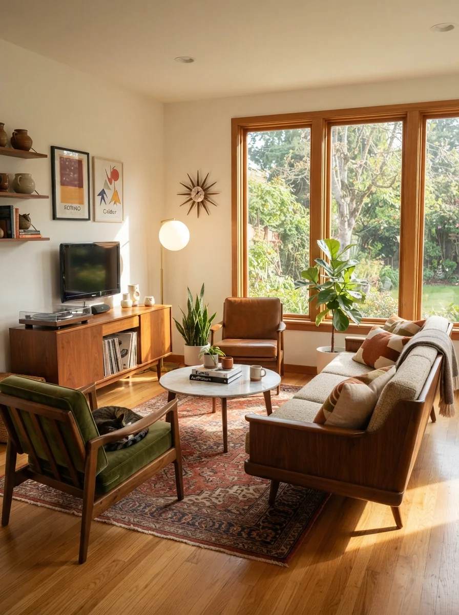 Why Cozy Mid Century Modern Never Goes Out of Style